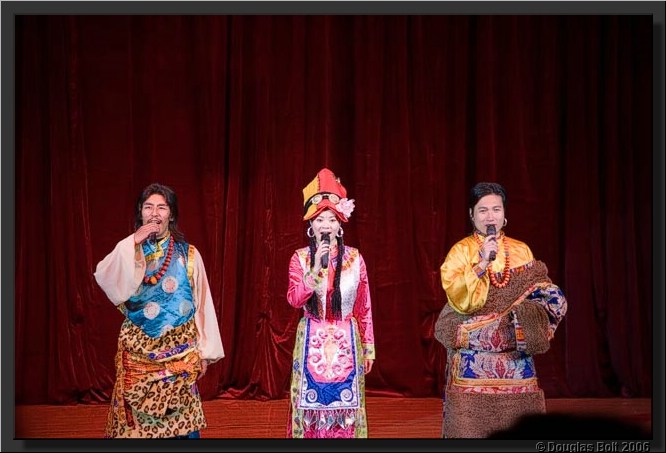 Image # 010, filename IMG_3310
ImageDescription: concert Tibetan Qiang ethnic songs
Make: Canon
Model: Canon EOS 5D
Orientation: Normal
XResolution: 240
YResolution: 240
ResolutionUnit: Inch
Software: Adobe Photoshop CS3 Windows
DateTime: 5/18/2007 6:15:02 PM
Copyright: © Douglas Bolt 2007
TimeZoneOffset: 65532, 65532
ExposureTime: 1/25 s
FNumber: F4
ExposureProgram: Aperture priority
ISOSpeedRatings: ISO 800
ExifVersion: 2.21
DateTimeOriginal: 5/6/2007 7:31:03 PM
DateTimeDigitized: 5/6/2007 7:31:03 PM
ShutterSpeedValue: 1/25 sec (4.6 APEX)
ApertureValue: F4 (4 APEX)
ExposureBiasValue: +0 EV
MaxApertureValue: F4 (4 APEX)
MeteringMode: Multi-segment
Flash: No flash, compulsory flash suppression
FocalLength: 105 mm
ColorSpace: sRGB
ExifImageWidth: 640
ExifImageLength: 427
FocalPlaneXResolution: 3086.93
FocalPlaneYResolution: 3091.3
FocalPlaneResolutionUnit: Inch
CustomRendered: Normal process
ExposureMode: Auto
WhiteBalance: Auto
SceneCaptureType: Standard
ExifOffset: 308